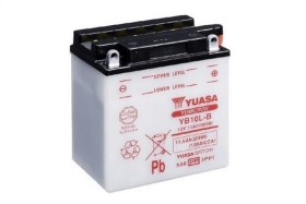 Батарея аккумуляторная Yuasa 12В 11Ач 130A(EN) R+-YUASA-YB10LB