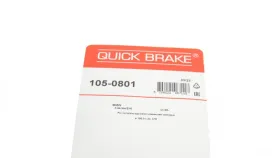 Комплект пружинок колодок стояночного гальма-QUICK BRAKE-1050801-1