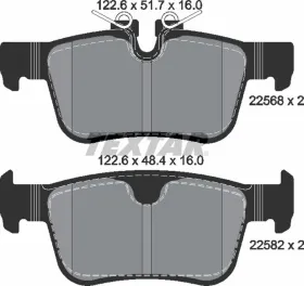 KLOCKI HAMULCOWE TYL-TEXTAR-2256801-2