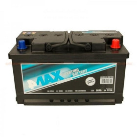 0608030018Q 4 MAX Батарея аккумуляторная 4max Ecoline 12В 80Ач 720A(EN) R+