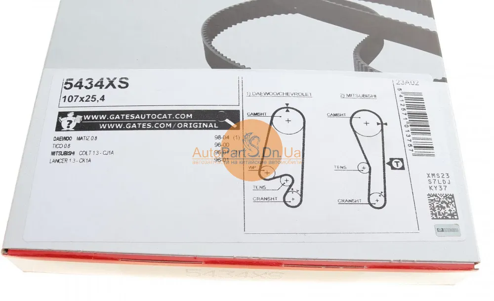 Ремінь ГРМ Gates 5434 XS-GATES-5434XS-3