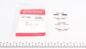 Комплект прижимних планок гальмівного супорту-QUICK BRAKE-1091263