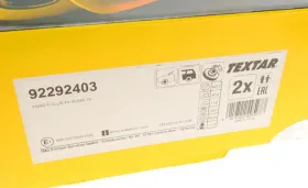 TARCZA HAMULCOWA 302X40,6 P FORD FOCUS 10> TYL SZT TEXTAR-TEXTAR-92292403-1