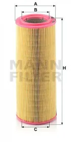 Воздушный фильтр-MANN-FILTER-C12104-2