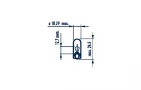 Лампа W5W Range Power Blue 12V W2,1x9,5d  min10-NARVA-171893000-3