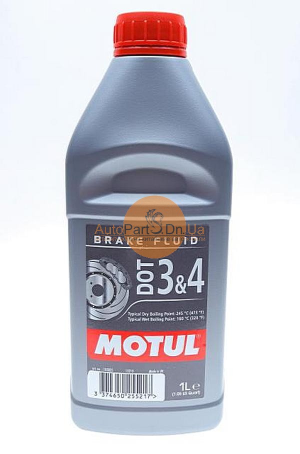 Рідина гальмівна DOT 3-4 Brake Fluid 1 л. Motul 807901-MOTUL-807901