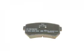 ДИСКОВI КОЛОДКИ ЗАДНI-BOSCH-0986495354-2