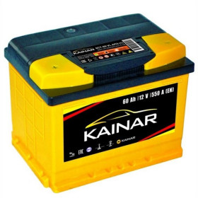 060 261 1 120 ЖЧ KAINAR Аккумулятор 60Ah-12v KAINAR Standart+ (242х175х190),L,EN550
