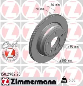 Тормозной диск-ZIMMERMANN-150290220-2