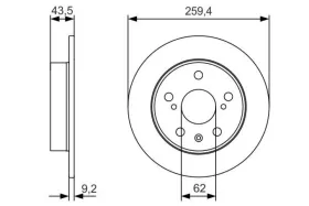 TARCZA HAMULCOWA-BOSCH-0986479C44-1