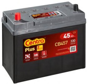 Батарея аккумуляторная Centra Plus 12В 45Ач 330A(EN) L+-CENTRA-CB457