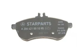 Колодки гальмівні (передні) MB C-class (S204/W204) 07--MERCEDES-007420562095