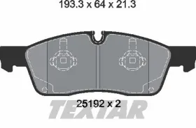 Комплект тормозных колодок, дисковый тормоз-TEXTAR-2519202-4