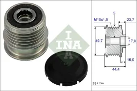 Механизм свободного хода генератора-INA-535001110-4