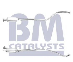 Сажевый / частичный фильтр, система выхлопа ОГ-BM CATALYSTS-BM11014-9