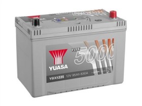 Батарея аккумуляторная Yuasa YBX5000 Silver High Performance SMF 12В 95Ач 830A(EN) R+-YUASA-YBX5335