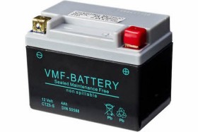 Батарея аккумуляторная VMF 12В 4Ач 70A(EN) R+-VMF-50588