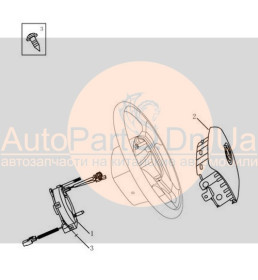 Подушка безопасности (airbag) Geely GC5, GC5-RV 2014 с логотипом Englon 101300007800661-GEELY-101300007800661-1