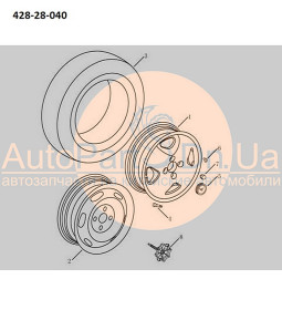 Заглушка легкосплавного диска Geely CK, CK2, CK-1F, MK, MK new, MK2, MK Cross, GC6 1408053180-GEELY-1408053180-1