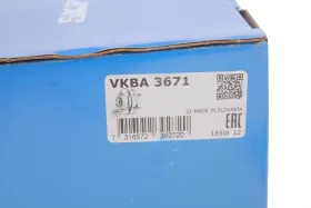 Комплект подшипника ступицы колеса-SKF-VKBA3671-4