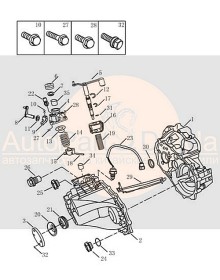 Направляющая масляного канала Geely CK, MK, MK new, MK2, MK Cross, GC7, SL, EC7, EC7 new 3170102403-GEELY-3170102403-1