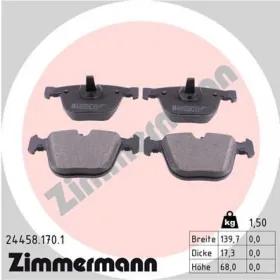 KLOCKI HAMULC. BMW X5 F15  12- TYЈ-ZIMMERMANN-244581701-6