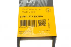 Ремінь генератора поліклиновий-CONTINENTAL-5PK1121EXTRA-3