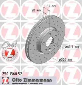 Тормозной диск-ZIMMERMANN-250136052-1