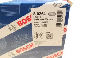 Повітряний фільтр-BOSCH-F026400264-11