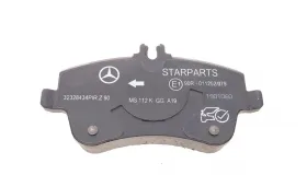 Колодки гальмівні (передні) MB C-class (W203/CL203/S203) 00-11-MERCEDES-006420622090-2