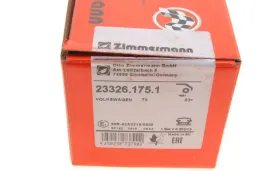 Комплект тормозных колодок, дисковый тормоз ZIMMERMANN 23326.175.1-ZIMMERMANN-233261751-7