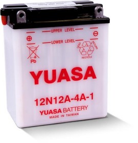 Батарея аккумуляторная Yuasa 12В 12Ач 115A(EN) L+-YUASA-12N12A4A1