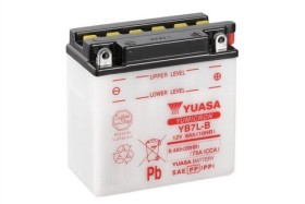 Батарея аккумуляторная Yuasa 12В 8Ач 85A(EN) R+-YUASA-YB7LB