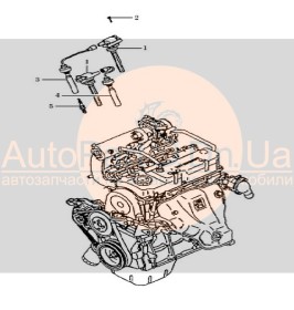 Катушка зажигания Hafei Saibao, Sigma 471Q-2L-3705800-HAFEI-471Q2L3705800-1