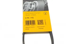 CONTINENTAL Доржковий пас-CONTINENTAL-3PK715-3