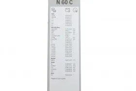 BOSCH N60C ECO Щетка стеклоочистителя (грузовая) 600mm-BOSCH-3397015408-6