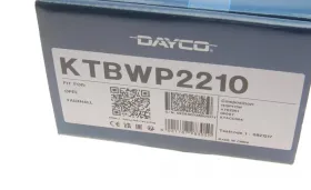 Водяной насос + комплект зубчатого ремня-DAYCO-KTBWP2210-6