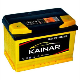 075 261 1 120 ЖЧ KAINAR Аккумулятор 75Ah-12v KAINAR Standart+ (278x175x190),L,EN690