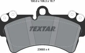 Комплект тормозных колодок, дисковый тормоз-TEXTAR-2369302-1