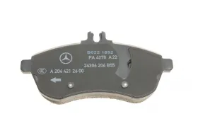 Колодки гальмівні (передні) MB C-class (S204/W204)/E-class (S212/W212) 07--MERCEDES-0004201005-2