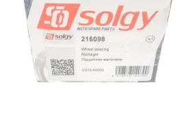 Подшипник ступицы-SOLGY-216098-3