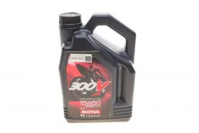 MOTUL 300V 4T  FACTORY LINE ROAD RACING 15W-50 4 л. 836241-MOTUL-836241-2