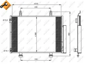 Конденсатор, кондиционер-NRF-35944-2