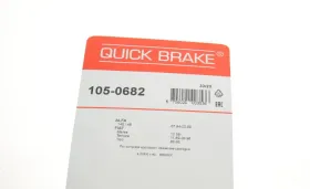 Spryny szczk ham.FIAT MAREA,PALIO,ALF FA 145,146 (228X40) BENDIX-QUICK BRAKE-1050682