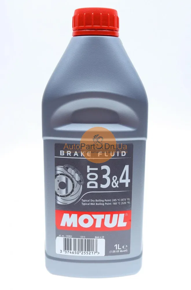 Рідина гальмівна DOT 3-4 Brake Fluid 1 л. Motul 807901-MOTUL-807901-2