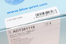 Комплект пыльника-BLUE PRINT-ADT381118-3