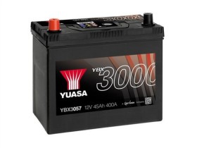 Батарея аккумуляторная Yuasa YBX3000 SMF 12В 45Ач 400A(EN) L+-YUASA-YBX3057