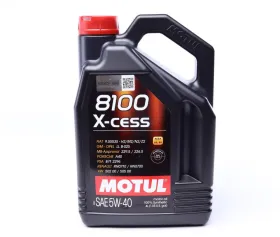 Олива моторна MOTUL 8100 X-CESS GEN2 5W40 4L-MOTUL-368207