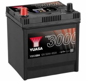 Батарея аккумуляторная Yuasa YBX3000 SMF 12В 50Ач 450A(EN) L+-YUASA-YBX3004-1