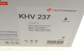 Комплект ременя генератора-HUTCHINSON-KHV237-3